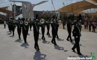 marching band at expo 2015