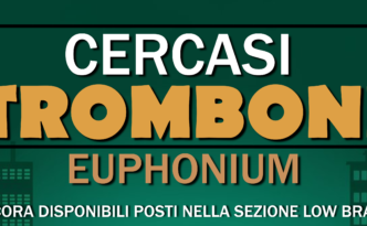 cercasi musicisti tromboni euphonium